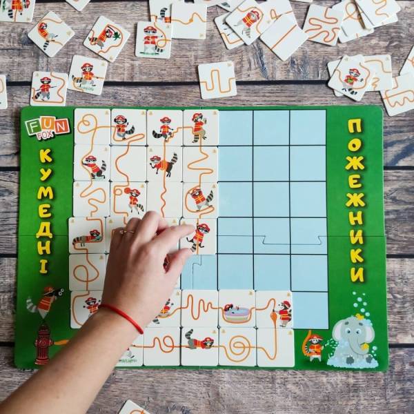 Гра-головоломка “Кумедні пожежники”