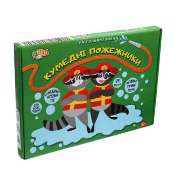 Гра-головоломка “Кумедні пожежники”