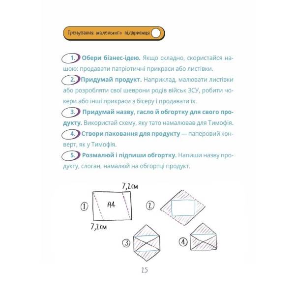 Мій перший бізнес. Інструкція для маленьких підприємців. 6–8 років