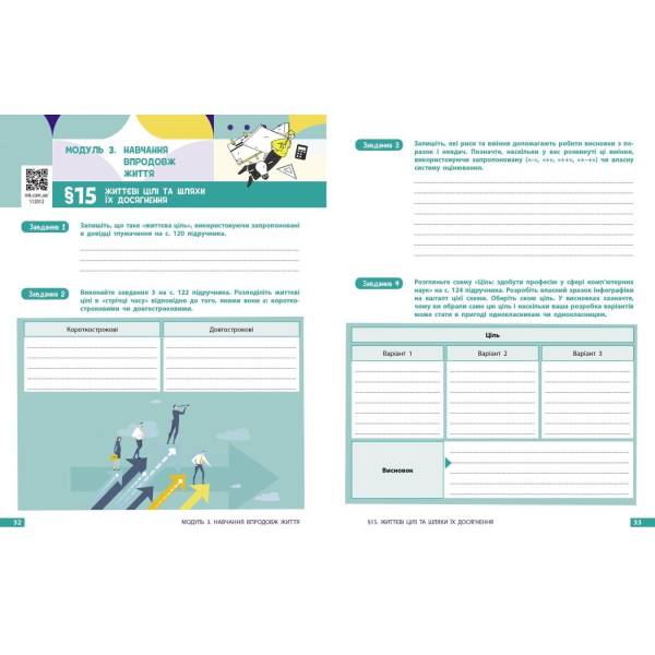 Здоров’я, безпека та добробут. Робочий зошит для 8 класу ЗЗСО