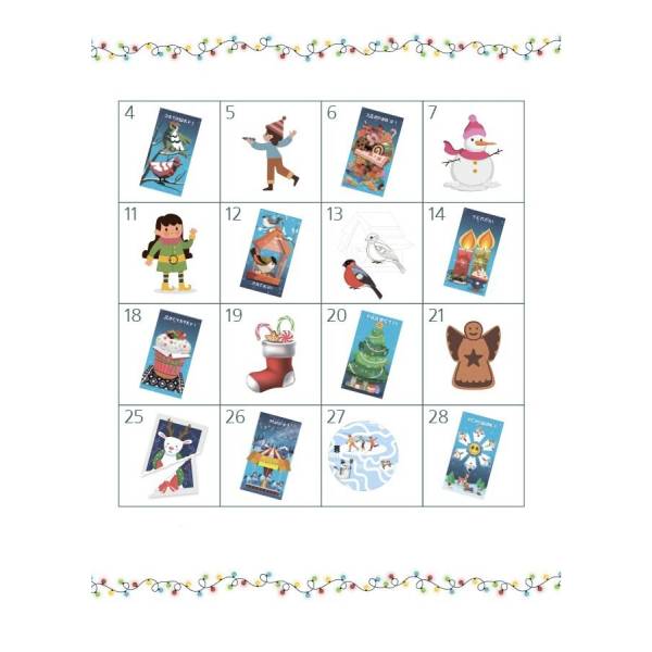 Адвент із саморобками та завданнями. 4–6 років