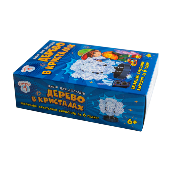 Набір для дослідів. Дерево в кристалах. Біле