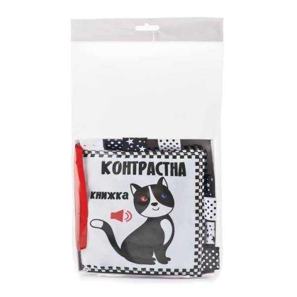 Контрастна книжка “Котик”