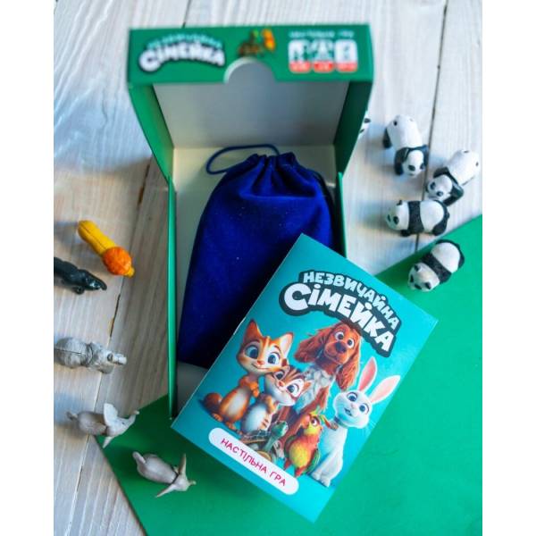 Настільна гра “Незвичайна сімейка”