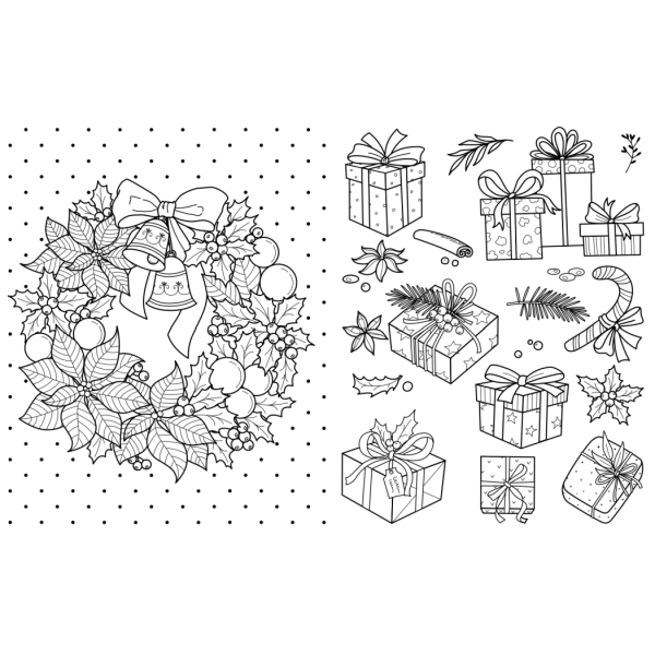 Велика книга розмальовок. Різдво