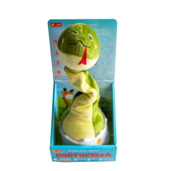 Інтерактивна іграшка-повторюха. Змія