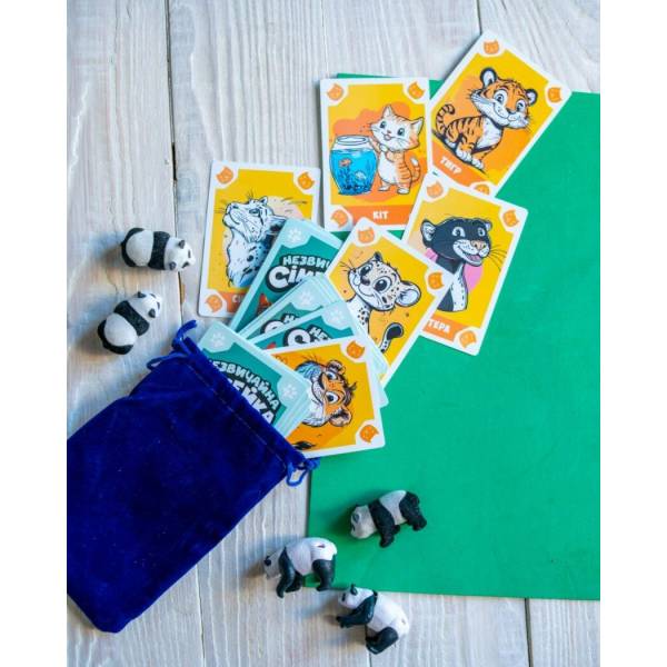 Настільна гра “Незвичайна сімейка”