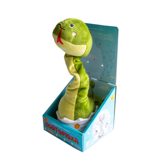 Інтерактивна іграшка-повторюха. Змія