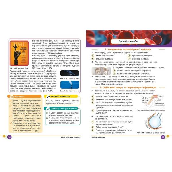 НУШ Природничі науки. 8 клас. Підручник