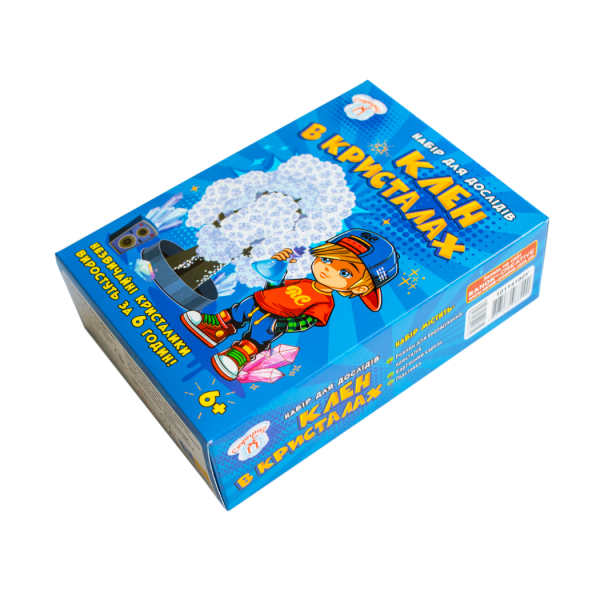 Набір для дослідів. Клен в кристалах. Білий