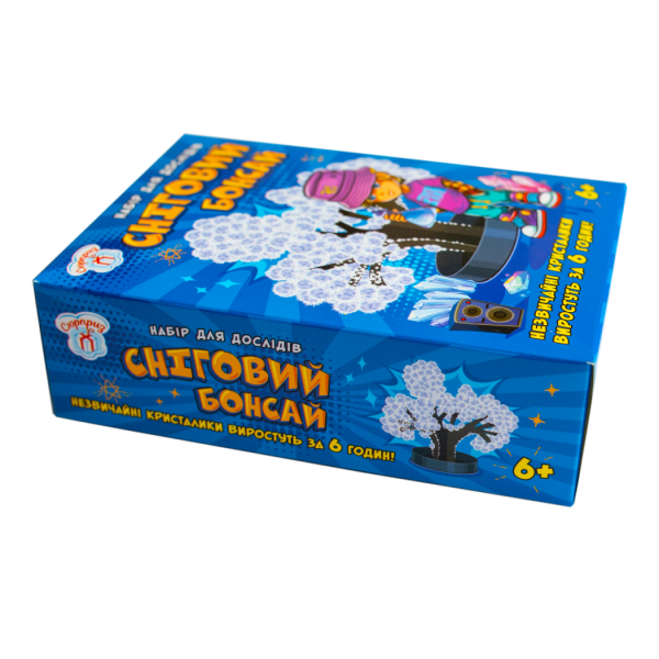 Набір для дослідів. Сніговий бонсай