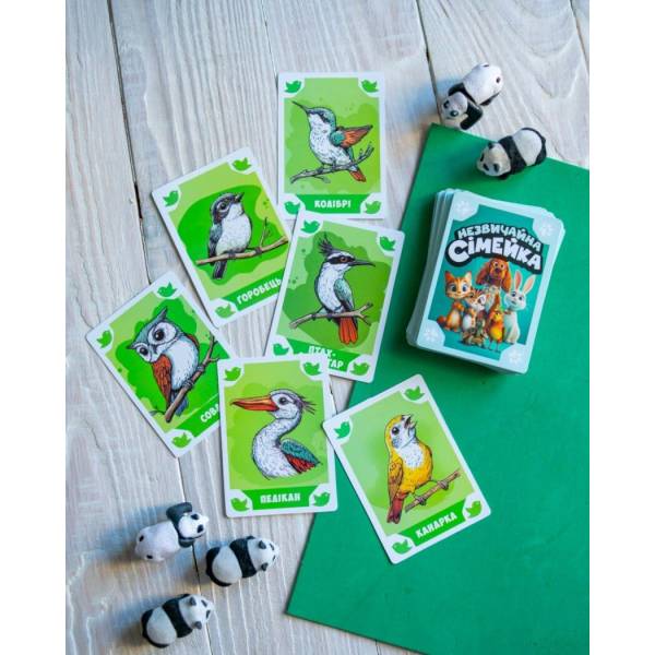 Настільна гра “Незвичайна сімейка”