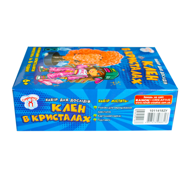 Набір для дослідів. Клен в кристалах. Персикове