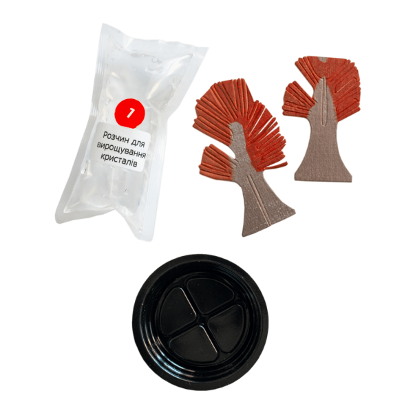 Набір для дослідів. Клен в кристалах. Персикове