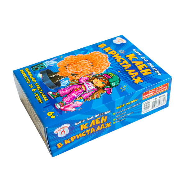 Набір для дослідів. Клен в кристалах. Персикове