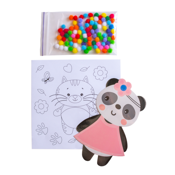 Набір для творчості. Pompon Art. Панда