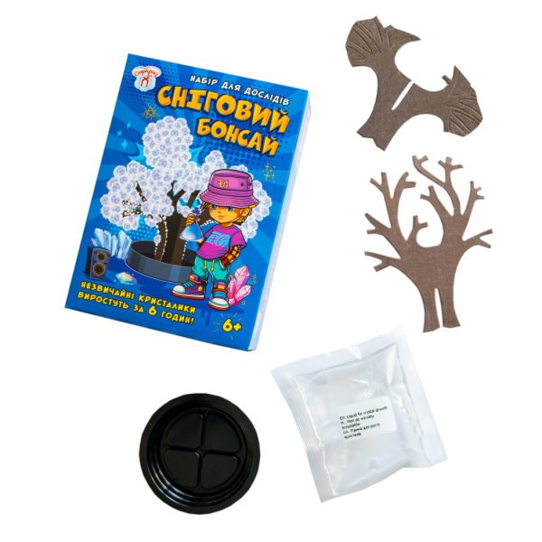 Набір для дослідів. Сніговий бонсай