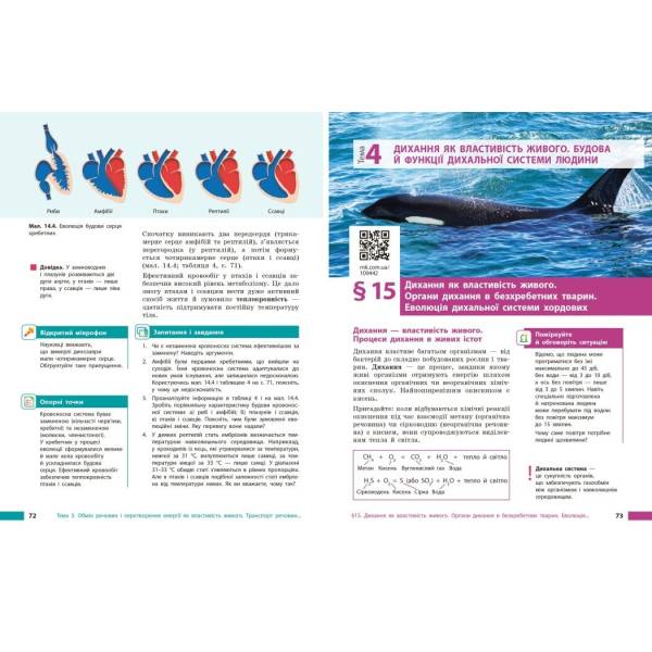 НУШ Біологія. 8 клас. Підручник