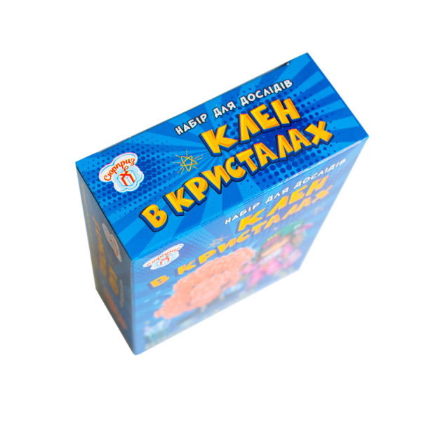Набір для дослідів. Клен в кристалах. Персикове