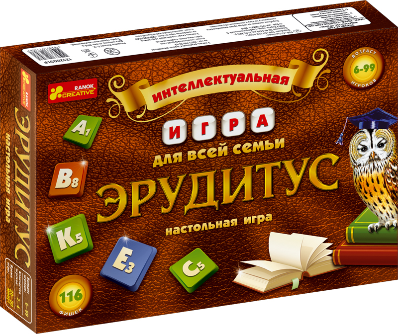4011-01 Настільна гра "Ерудитус" 12120031Р