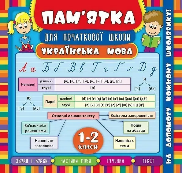 Пам’ятка для початкової школи. Українська мова. 1-2 кл. - Собчук О. С. - УЛА (104870)