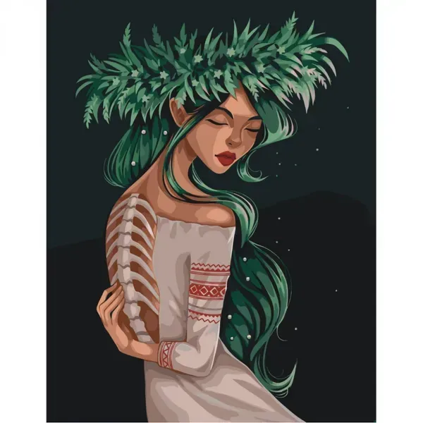 Картина за номерами ArtCraft 40х50 см "Мавка" by ©lien_illustration 10077-AC