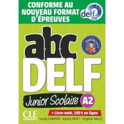 ABC DELF Junior scolaire 2021 édition A2 Livre + DVD + Livre-web