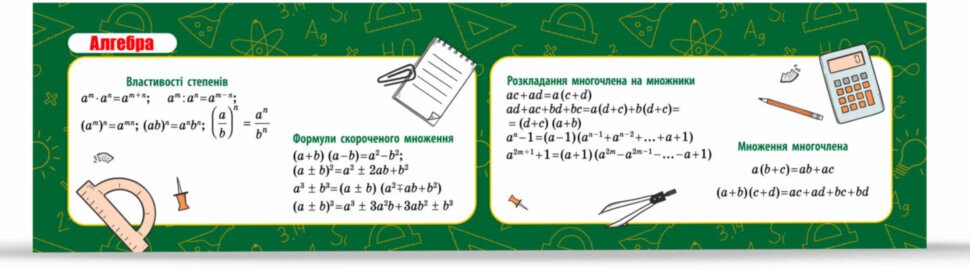 Алгебра. Закладка Алгебра. Закладка