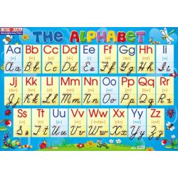 Англiйська абетка (прописна)