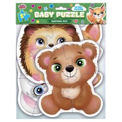 BABY PUZZLE. Тварини лісу