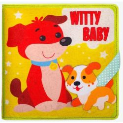 Фетрова книга «Розумний малюк - Witty baby» (англійською)