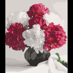 Картина за номерами "Букет півоній" 30*40 см / ART CRAFT