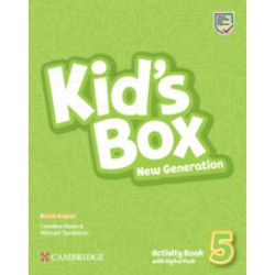 Kid's Box New Generation 5 Activity Book with Digital Pack