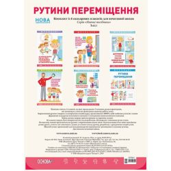Комплект плакатів А3 "Рутини переміщення"