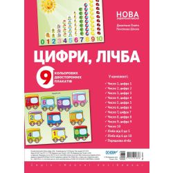 Комплект плакатів. Цифри, лічба