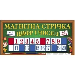 Магнітна стрічка цифр і чисел