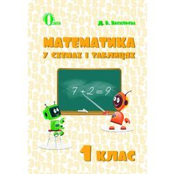 Математика в схемах і таблицях. 1 клас  Васильева Д.В.