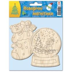 Новорічні магнітики (2шт)