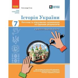 НУШ Історія України. 7 клас. Поточне та підсумкове оцінювання за групами результатів