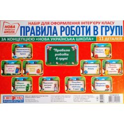 НУШ Набір карток. Правила роботи в групі