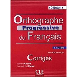 Orthographe Progr du Franc 2e Edition Debut Corrigés