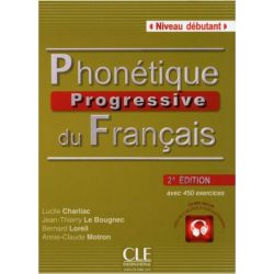 Phonetique Progr du Franc 2e Edition Debut Livre  + CD audio
