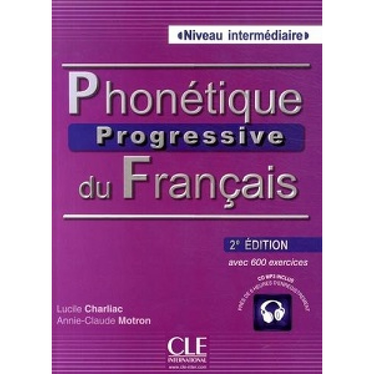 Phonetique Progr du Franc 2e Edition Interm Livre  + CD audio