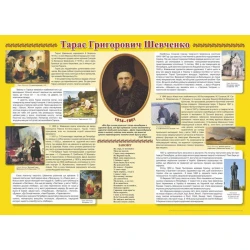 Плакат «Біографія Т. Г. Шевченка»