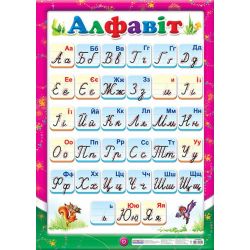 Плакат "Українська абетка" прописна