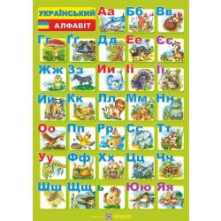 Плакат «Український алфавіт» (друкований)