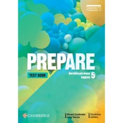 Prepare for Ukraine НУШ 5 Test Book — зошит з тестами з англійської мови для 5 класу