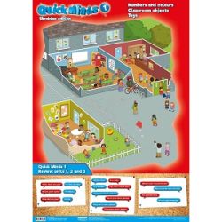 Quick Minds (Ukrainian edition) НУШ 1 Комплект плакатів 3 шт., комплект