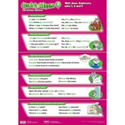 Quick Minds (Ukrainian edition) НУШ 4 Комплект плакатів 3 шт., комплект