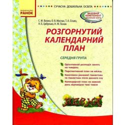 Розгорнутий календарний план. ВЕСНА. Середня група.